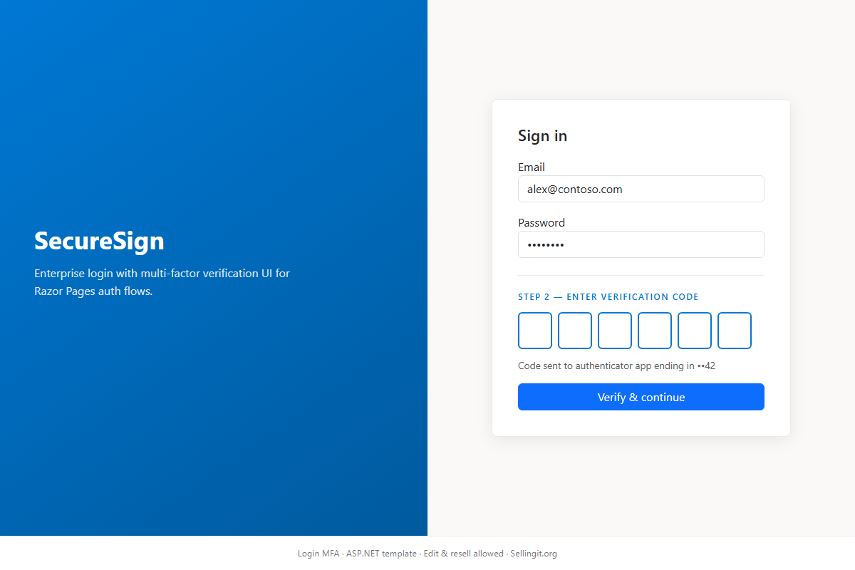 Login MFA