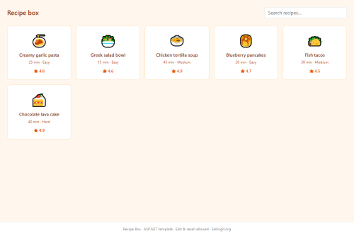 Recipe Box – WordPress plugin
