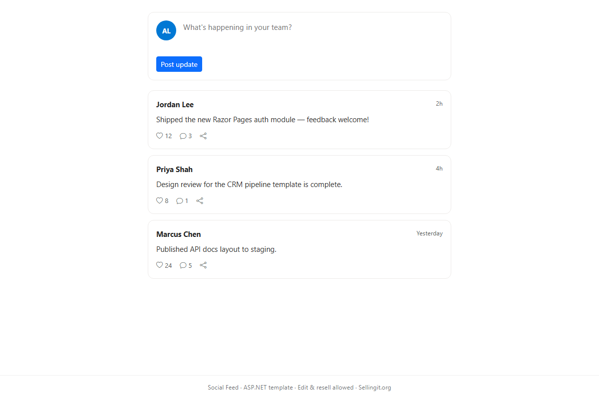Social Feed