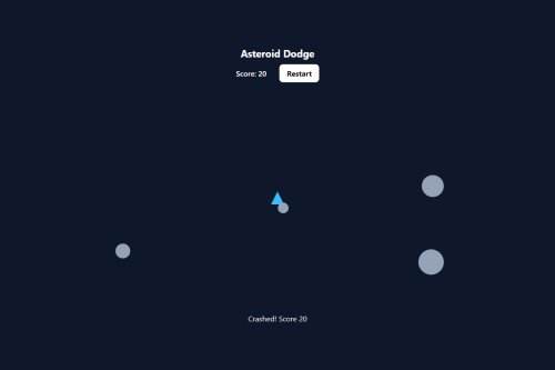 Asteroid Dodge – WordPress plugin