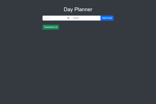 Day Planner