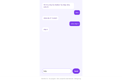 Chat Bot CLI – WordPress plugin