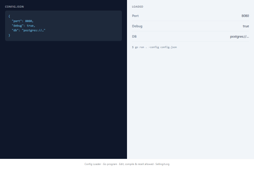 Config Loader – WordPress plugin