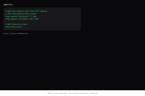 Metrics Counter – WordPress plugin