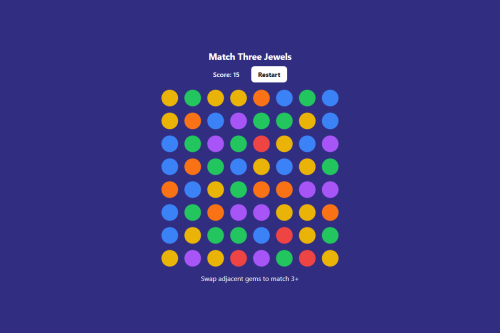 Match Three Jewels – WordPress plugin