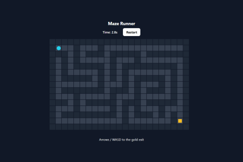 Maze Runner – WordPress plugin