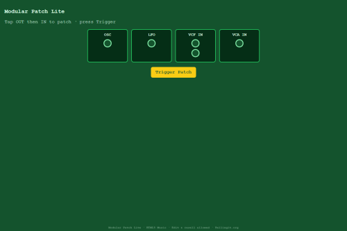 Modular Patch Lite – WordPress plugin