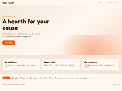Open Hearth – WordPress plugin