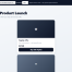Single Product Launch – HTML5 app