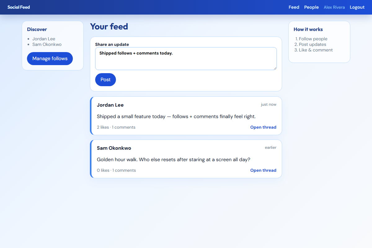 Social Feed