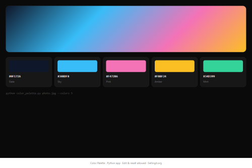 Color Palette – WordPress plugin