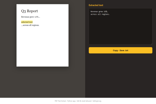 PDF Text Extract – WordPress plugin