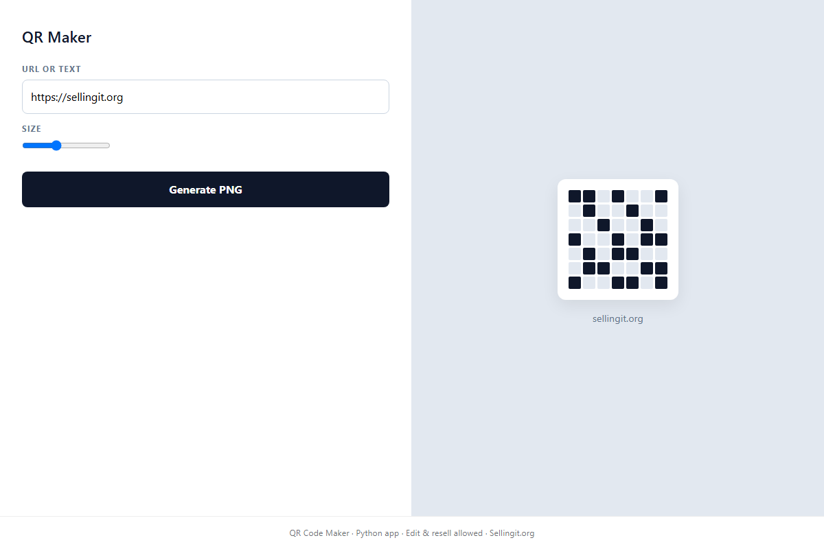 QR Code Maker