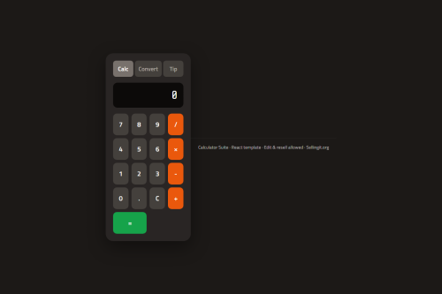 Calculator Suite – WordPress plugin