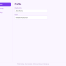Profile Settings – HTML5 app