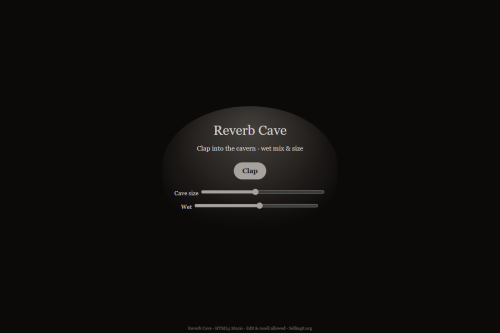 Reverb Cave – WordPress plugin