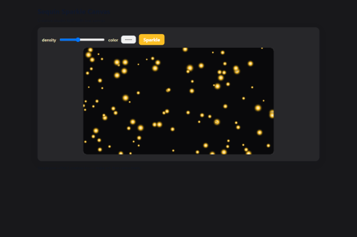 Sequin Sparkle Canvas – WordPress plugin