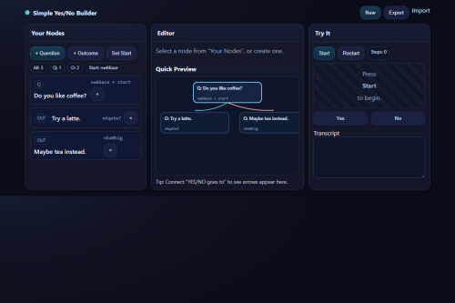 Simple Logic – HTML5 app