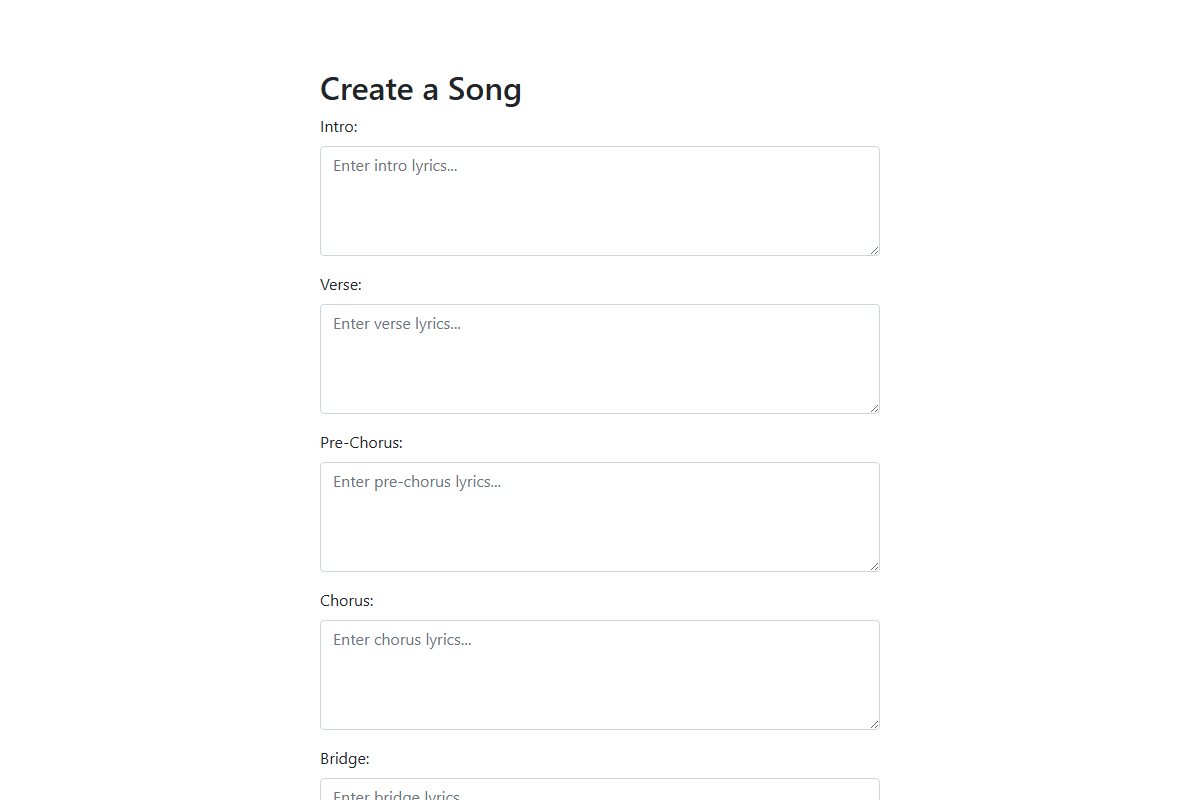 Song Maker