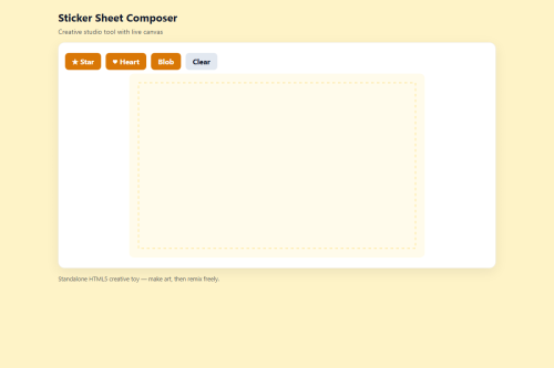 Sticker Sheet Composer – WordPress plugin