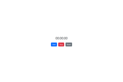 Stopwatch – HTML5 app