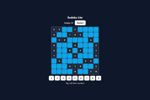 Sudoku Lite – WordPress plugin