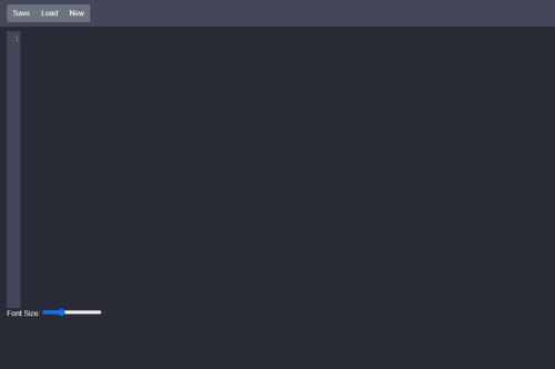 Text Editor – HTML5 app