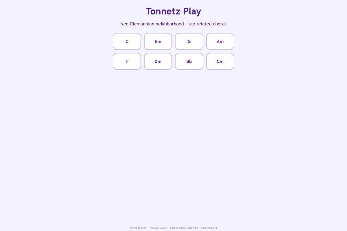 Tonnetz Play
