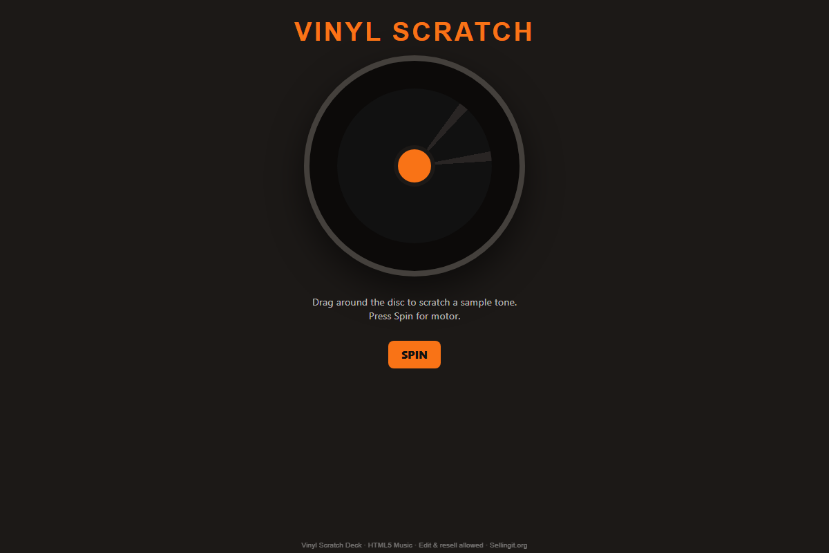 Vinyl Scratch Deck