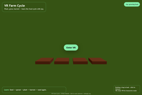 VR Farm Cycle – WordPress plugin