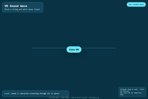 VR Sound Wave – WordPress plugin