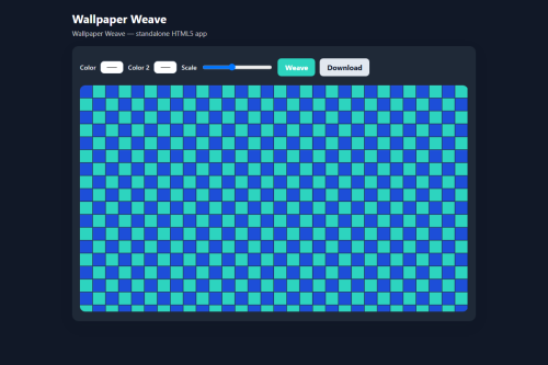 Wallpaper Weave – WordPress plugin