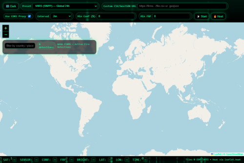 Wildfire Map – WordPress plugin
