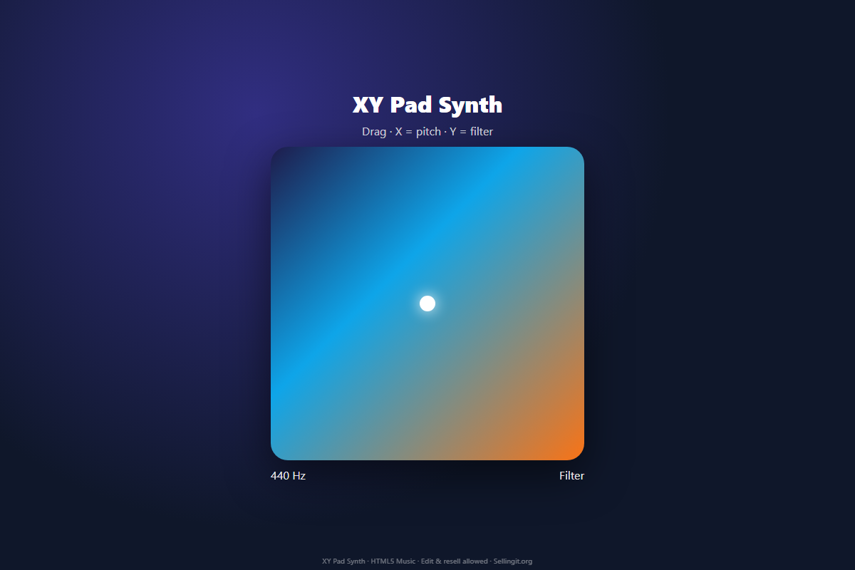 XY Pad Synth